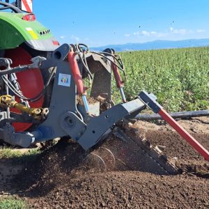 trencher tractor