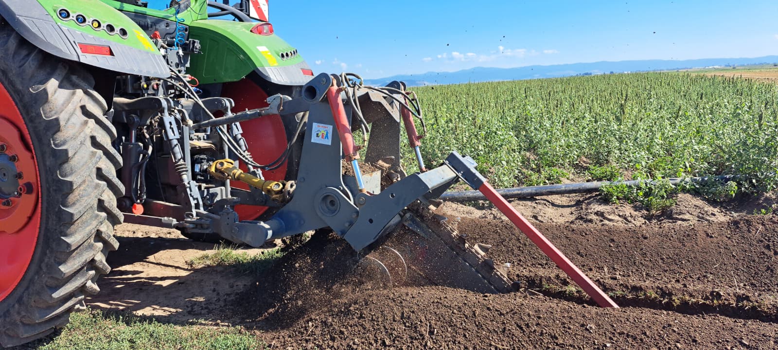 trencher tractor